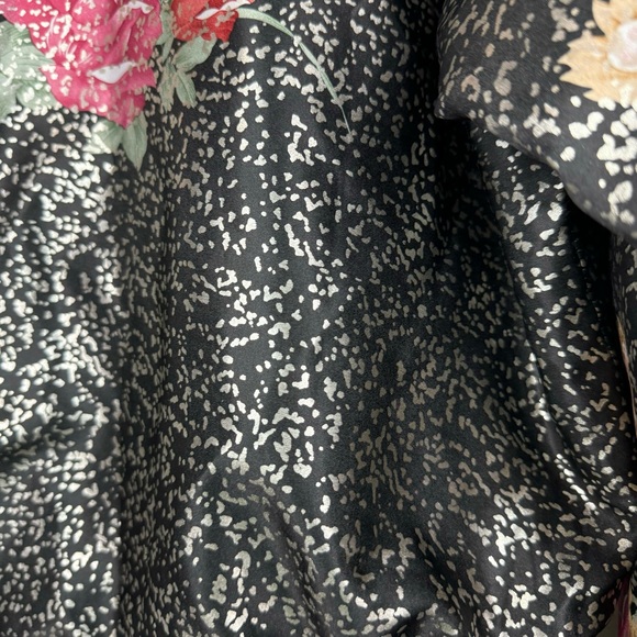 Floral Vintage Seoul Olympics Reversible Bomber Jacket 80s Korea Zip Up OSFA - Picture 12 of 12